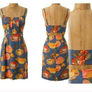 Anthropologie: Maeve | "Peony" Silk Slip Dress