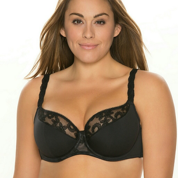 Cacique French full coverage bra with lace 42DDD