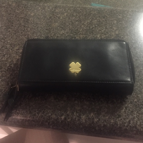 Lucky Brand Black Leather Wallet