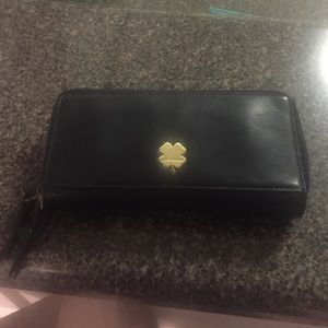 Lucky Brand Black Leather Wallet