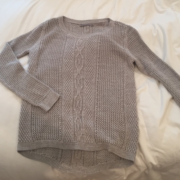 grey sweater