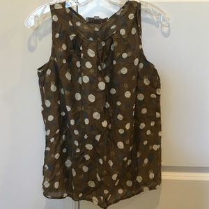 Loft sleeveless blouse
