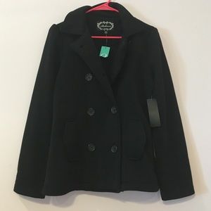 Black Pea Coat