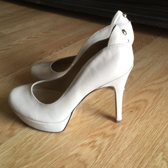 GUESS brand NUDE color 6" heels