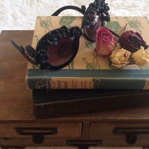 La Loca Flores - Glossy or Matte Black & Tortoise