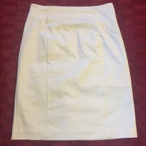 White Pencil Skirt