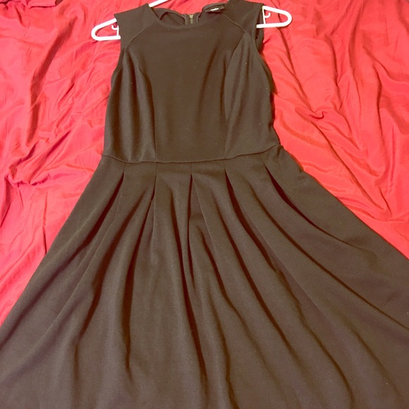 Black skater dress