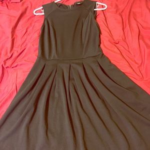Black skater dress
