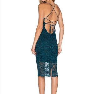 Extra 15% off! Lovers + Friends Teal Romance Dress