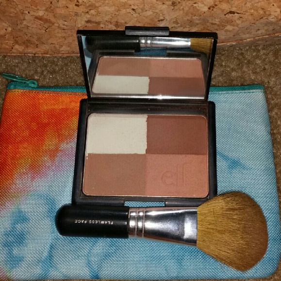 Elf cool bronzer + brush