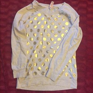 Polka Dotted Sweatshirt