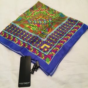 SALE! Geometric Carlo Pazolini Scarf with Tags