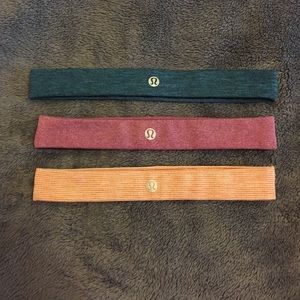 New Lulu Lemon Headbands