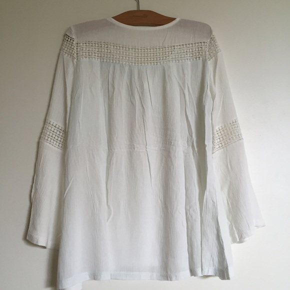 🚫SOLD🚫 Long Bell Sleeve Boho Tunic Top - Picture 3 of 3