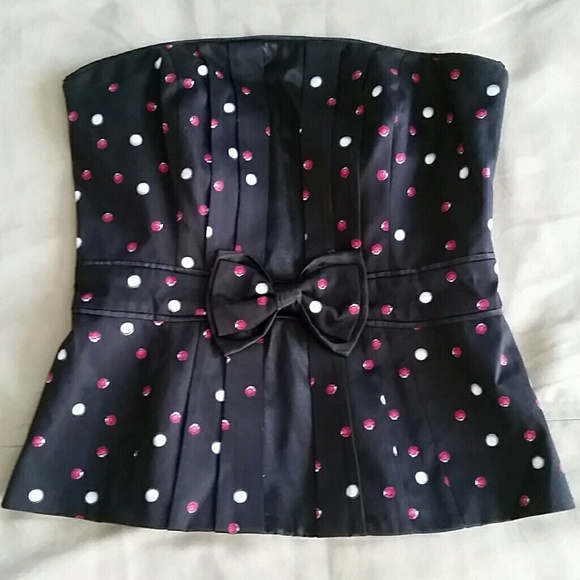 White House Black Market bustier top