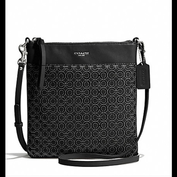 Coach Black Crossbody Mad Opari PRL NS SPK
