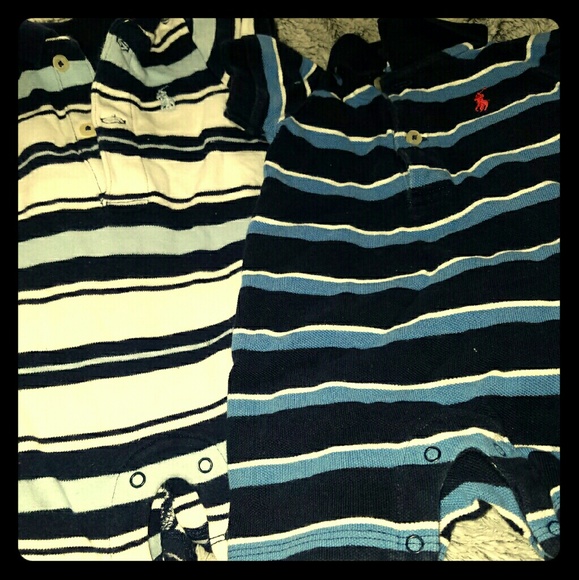 3 month Ralph Lauren Polo boys onesies