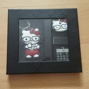 2 Hello Kitty Key Cap and 1 key chain