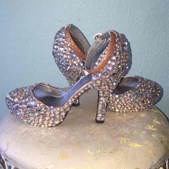 Jeffrey Campbell bedazzled heels