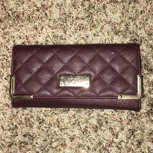 BCBG Quilted Wallet