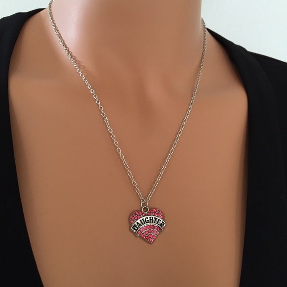 Family Personalized Pendant Necklace Daughter - Picture 2 of 2