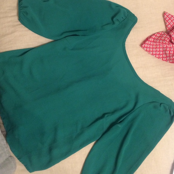 Light green boutique top