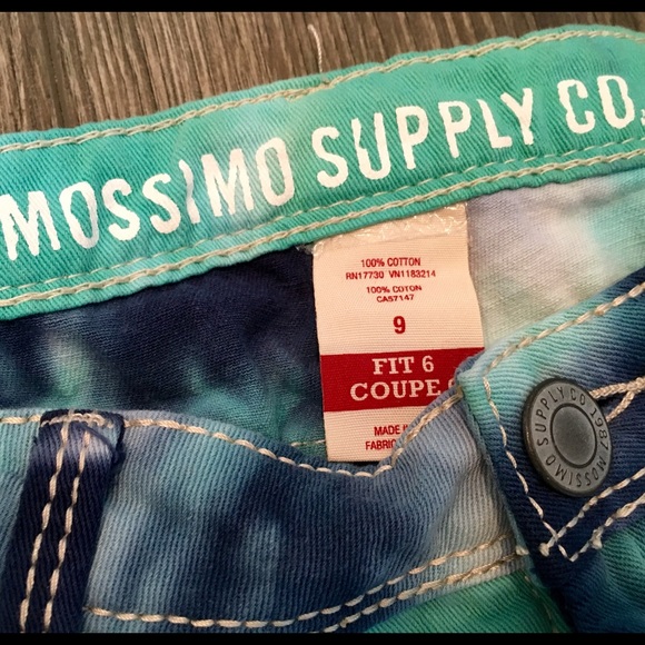 Mossimo | tie-dye destroyed denim short - Picture 3 of 4