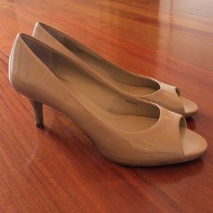 Ellen Tracy Open Toe Heels