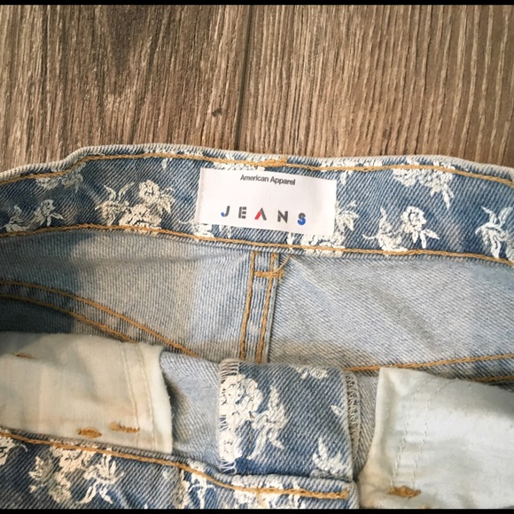 NWT American Apparel | high-waist floral shorts - Picture 3 of 4