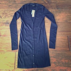 Theory navy cardigan