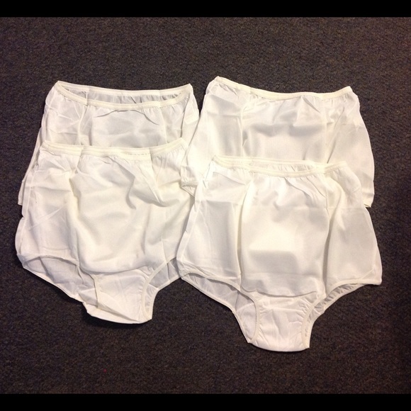 White granny panties White granny panties