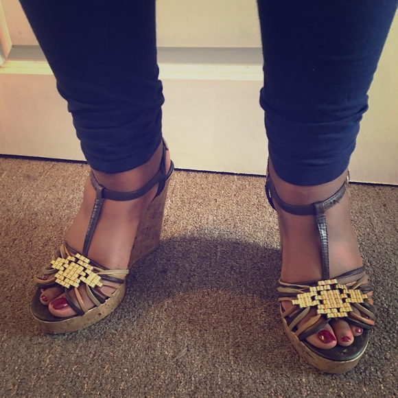 Wedged heels