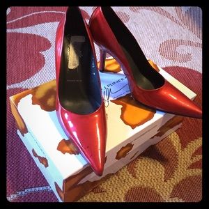 Donald J Pliner Ciara Red Pumps