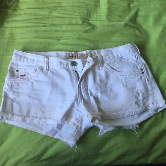 White Hollister Shorts