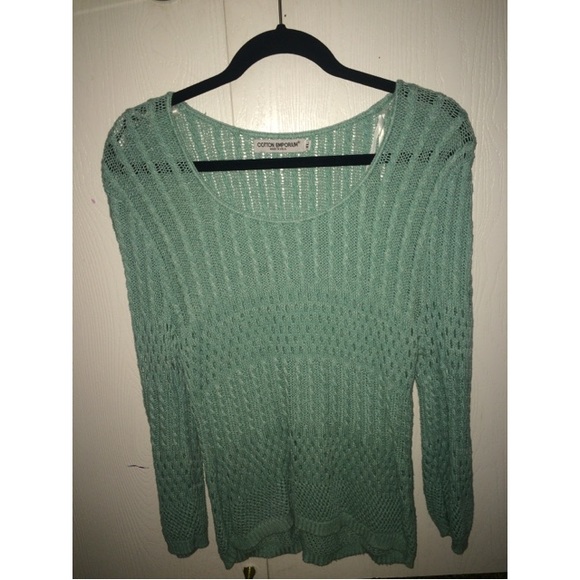 Turquoise long sleeve