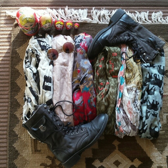 RESERVED! 6 scarves