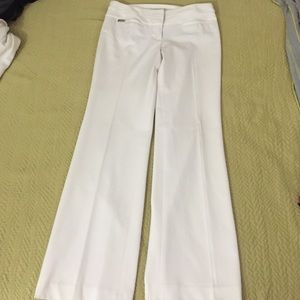 White trouser pants