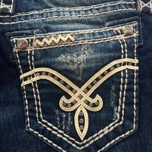 NWOT Rock Revival Irene Easy Capri Sz 28/23