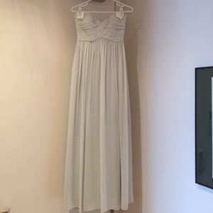 Donna Morgan "Laura" dress in Hint of Mint chiffon
