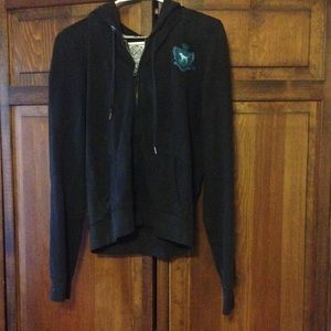 Black victoria secret zip up