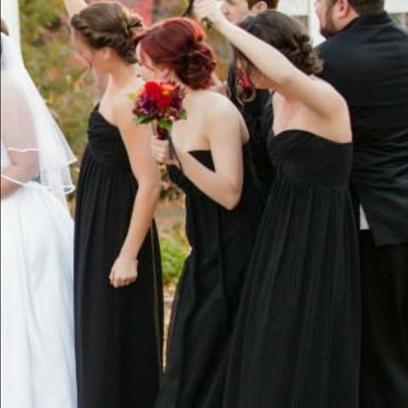 Black bill levkoff gown