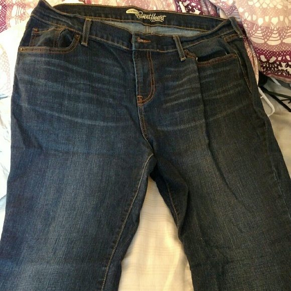 Old Navy sweetheart jeans 14S