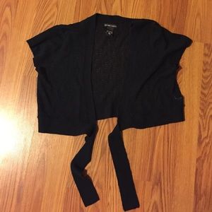 Short Sleeve Crop Cardigan
