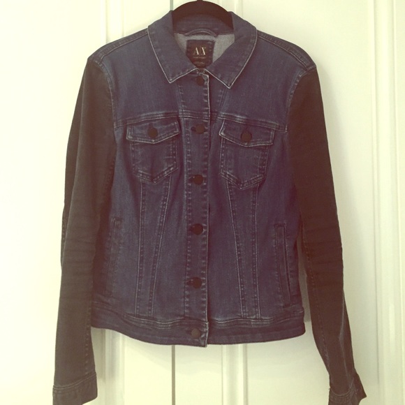 Armani Exchange Jean Jacket- Size Medium