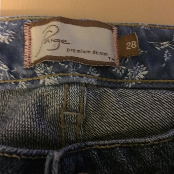 Paige Denim Hollywood Hills Medium wash Bootcut - Picture 3 of 4