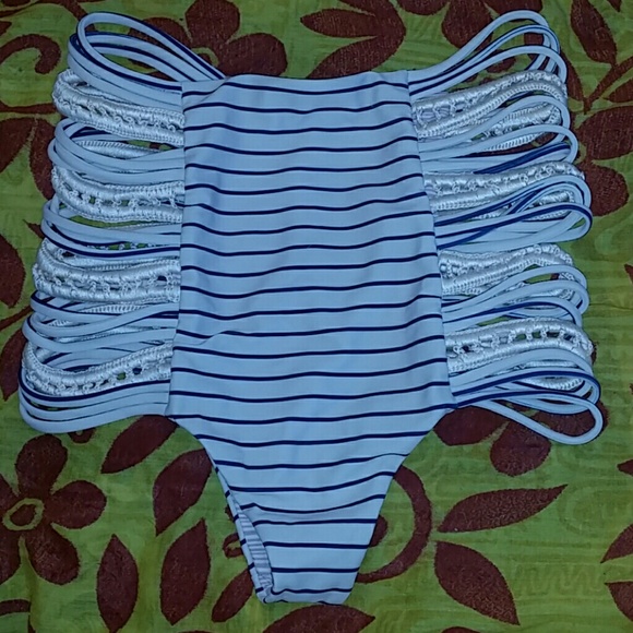 New acacia swimwear manila bottom cape cod stripes - Picture 3 of 4