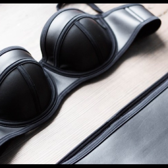 Triangl Milli Noir Neoprene Black Bikini Set - Picture 4 of 4