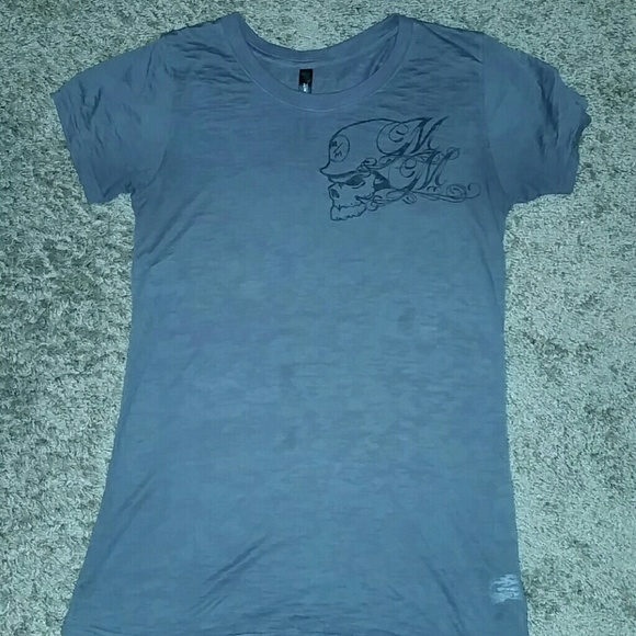 Metal Mulisha short sleeve gray shirt