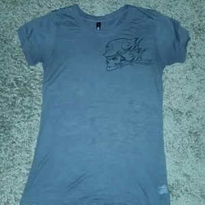 Metal Mulisha short sleeve gray shirt