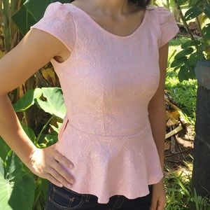 Forever 21 Tops - Forever 21 sequin peplum top Forever 21 Tops - Forever 21 sequin peplum top